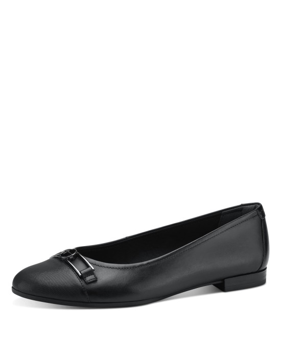 Tamaris Μπαλαρίνες Black