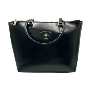 U.S. Polo Assn. Γυναικεία Τσάντα Shopper Ώμου Μαύρη BEU7H8616WVP000 U.S. Polo Assn. Γυναικεία Τσάντα Shopper Ώμου Μαύρη BEU7H8616WVP000