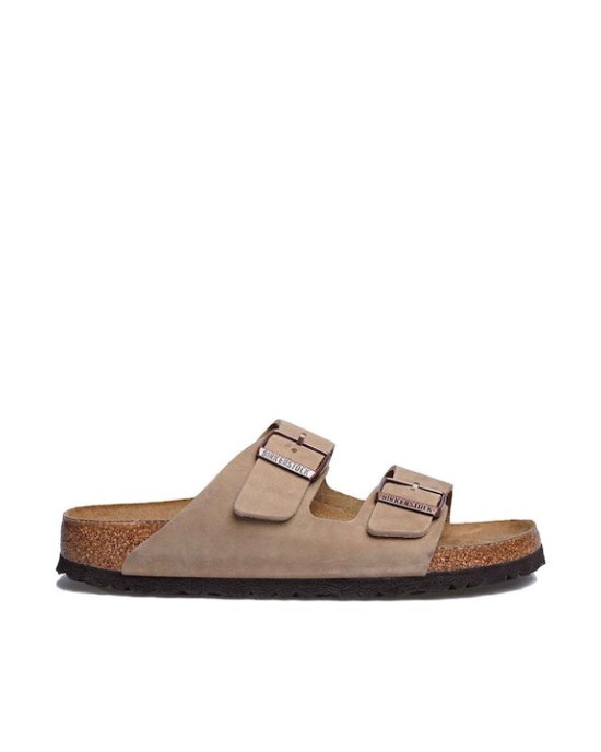 Birkenstock Oiled Leather Δερμάτινα Ανδρικά Σανδάλια