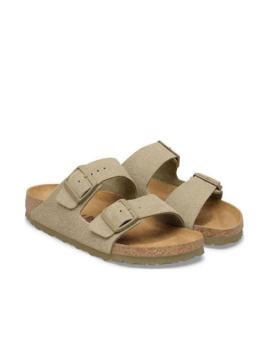 Birkenstock Leather Δερμάτινα Σανδάλια