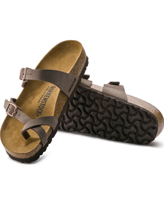 Birkenstock Mayari Γυναικεία Σανδάλια Καφέ Regular Fit