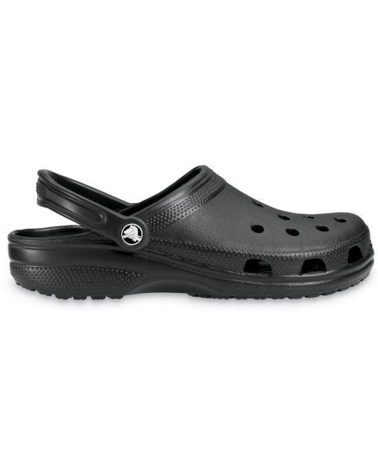 Crocs Classic Ανατομικά Σαμπό Μαύρα