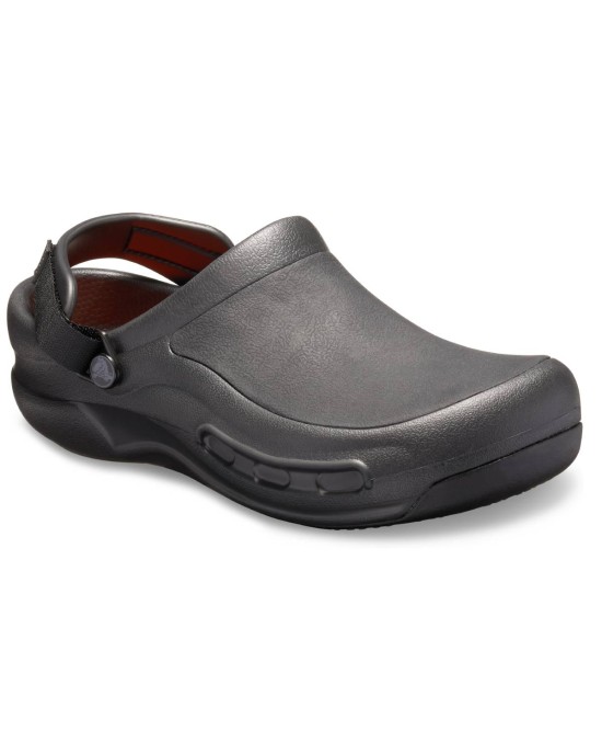 Crocs Bistro Pro Literide Ανατομικά Σαμπό Μαύρα (Work)