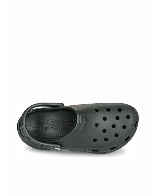 Crocs Classic Platform Clog Ανατομικά Σαμπό Μαύρα