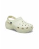Crocs Classic Platform Clog Γυναικεία Ανατομικά Σαμπό Μπεζ