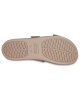 Crocs Brooklyn Καλοκαιρινές Γυναικείες Πλατφόρμες Καφέ 