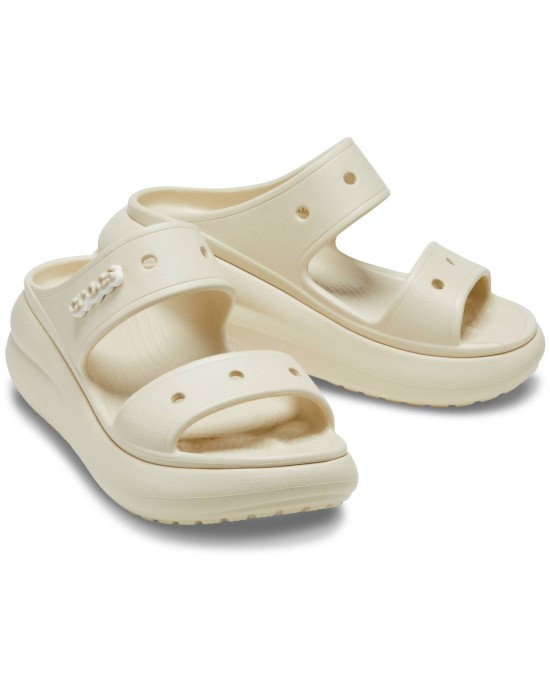 Crocs Strappy Σαγιονάρες σε Μπεζ Χρώμα 