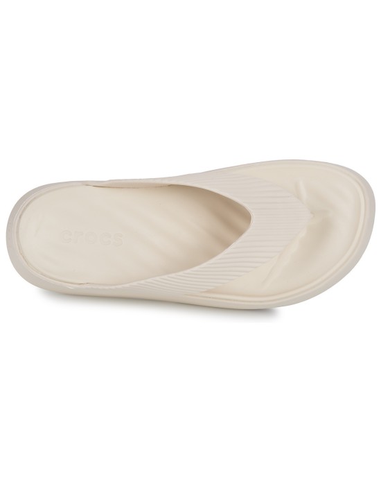 Crocs Σαγιονάρες με Πλατφόρμα σε Μπεζ Χρώμα