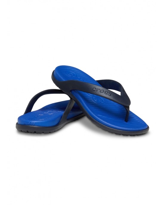 Crocs Ανδρικές Σαγιονάρες Ανατομικές Μπλε 