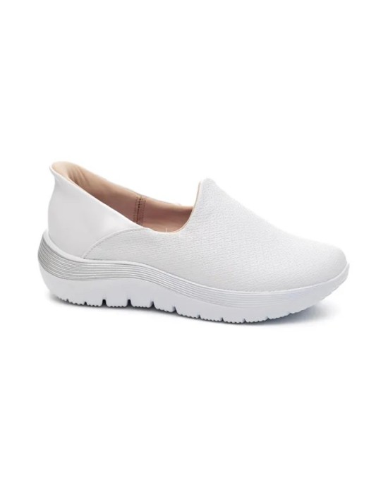 Piccadilly Γυναικεία sneaker SlipFit σε Λευκό Χρώμα