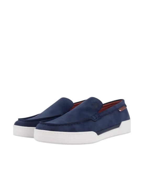 U.S. Polo Assn. Ανδρικά Loafers σε Μπλε Χρώμα