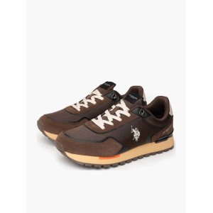 U.S. Polo Assn.Assn Ανδρικά Sneakers Dark Brown U.S. Polo Assn.Assn Ανδρικά Sneakers Dark Brown