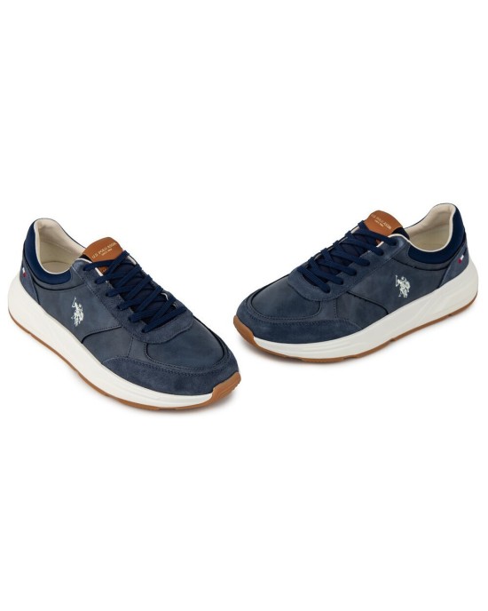 U.S. Polo Assn. Ανδρικά Sneakers Μπλε