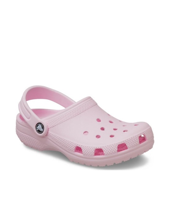 Crocs Παιδικά Ανατομικά Σαμπό Θαλάσσης Ροζ 206990-6ZW