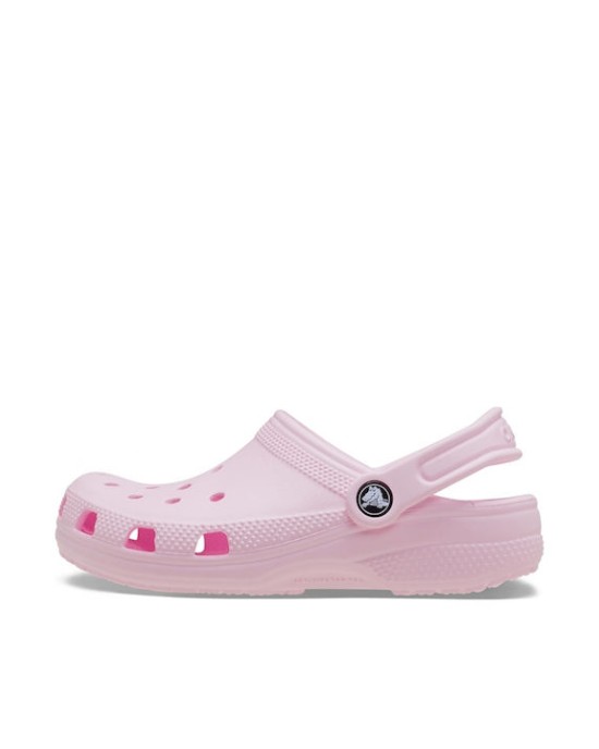 Crocs Παιδικά Ανατομικά Σαμπό Θαλάσσης Ροζ 206990-6ZW