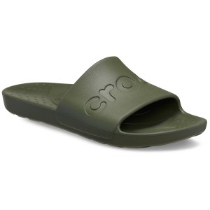 Crocs Slides Χακί Crocs Slides Χακί