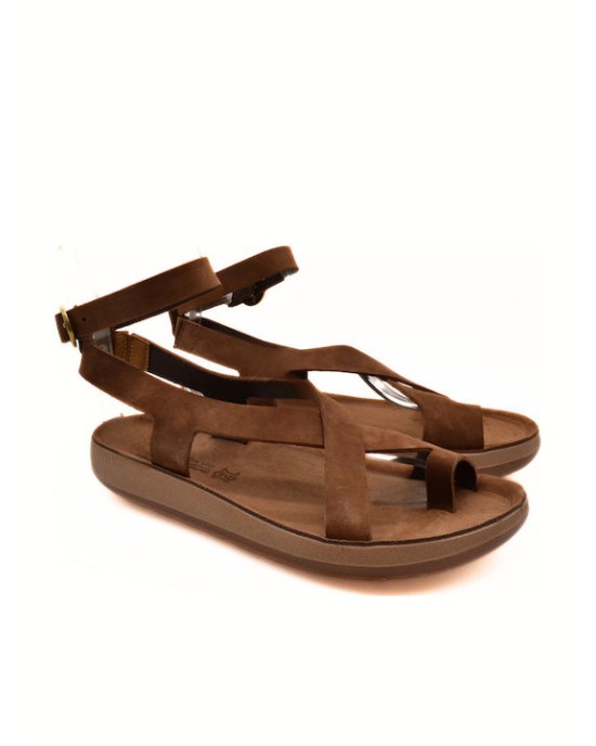 Fantasy Sandals Δερμάτινα Γυναικεία Ανατομικά Σανδάλια 