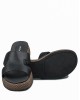 Piccadilly Γυναικεία Σανδάλια Flatforms σε Μαύρο Χρώμα 459009-7