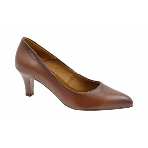 Ragazza Δερμάτινες Γόβες με Μεσαίο Τακούνι 