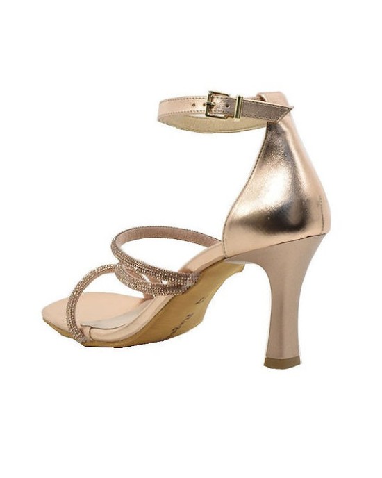 Ragazza Leather Women's Sandals Anatomic with Thick High Heel Ragazza Leather Women's Sandals Anatomic with Thick High Heel