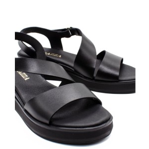 Ragazza Γυναικεία Σανδάλια Flatforms σε Μαύρο Χρώμα  Ragazza Γυναικεία Σανδάλια Flatforms σε Μαύρο Χρώμα