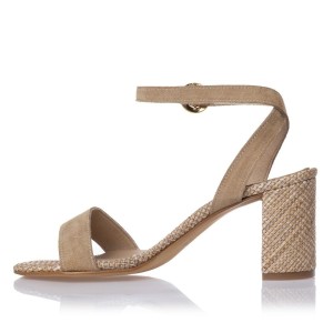Sante Suede Πέδιλα Μπεζ Sante Suede Πέδιλα Μπεζ