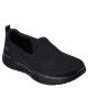 Skechers Go Walk Flex-ocean Wind Πάνινα Ανατομικά Γυναικεία Slip-On Μαύρα