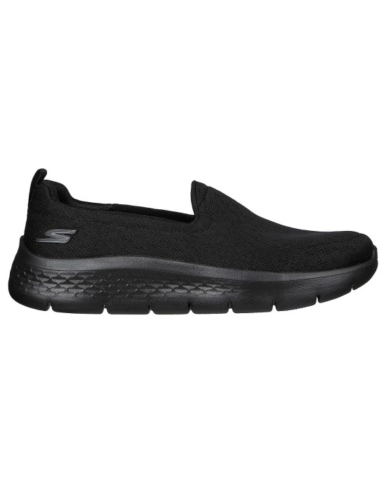 Skechers Go Walk Flex-ocean Wind Πάνινα Ανατομικά Γυναικεία Slip-On Μαύρα