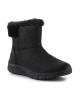 Skechers Cozy Γυναικείες Μπότες με Γούνα Μαύρες