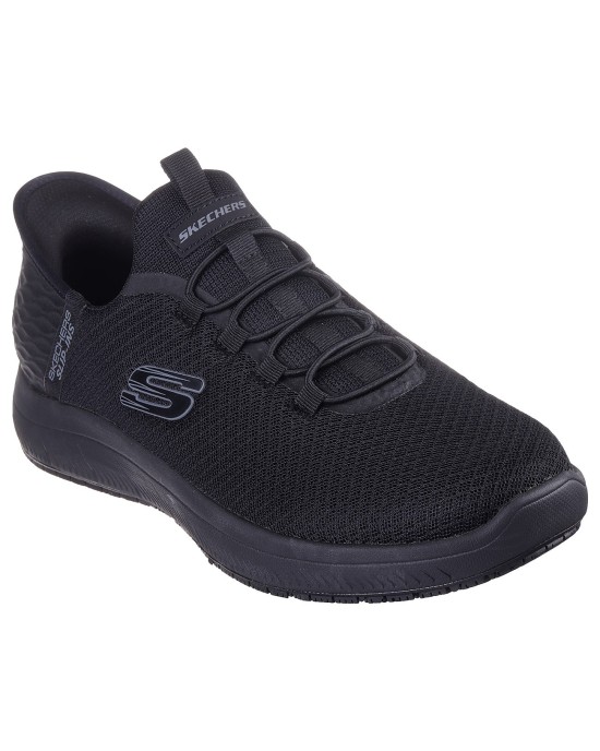 Skechers Παπούτσι Εργασίας Μαύρο με Πιστοποίηση SR 200205EC-BBK