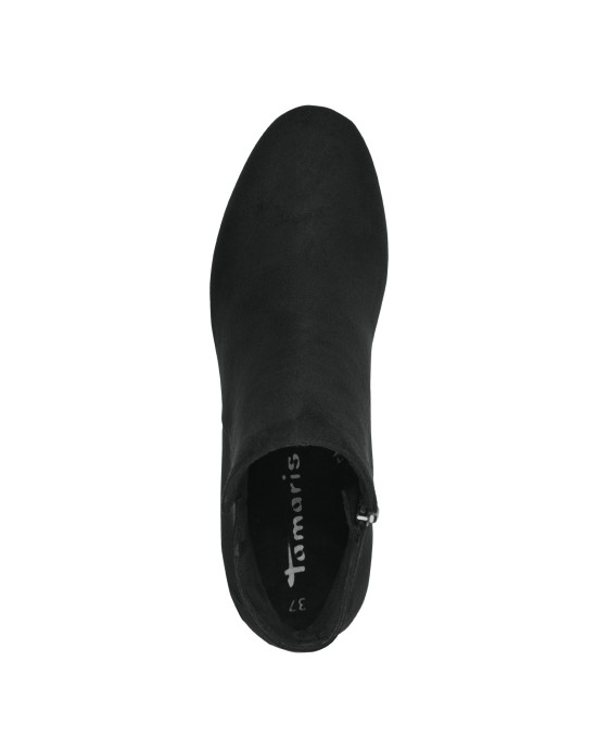 Tamaris Suede Γυναικεία Μποτάκια Αστραγάλου με Μεσαίο Τακούνι Tamaris Suede Γυναικεία Μποτάκια Αστραγάλου με Μεσαίο Τακούνι