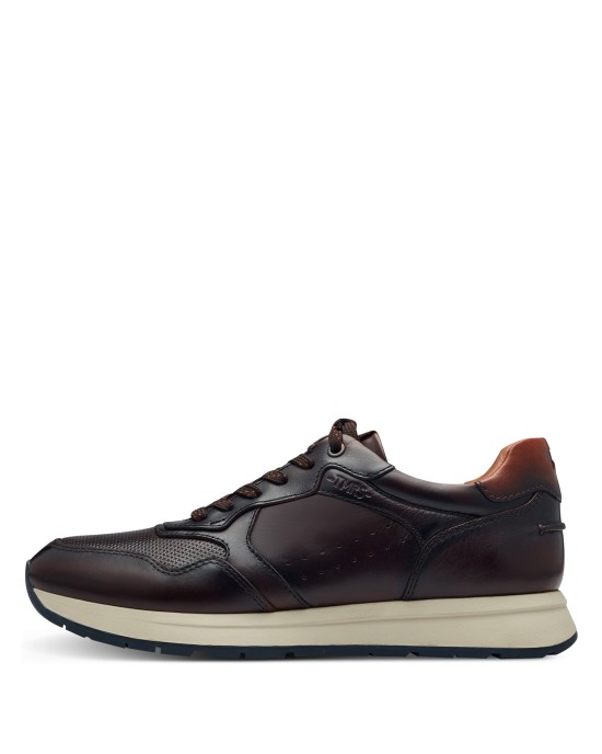 Tamaris Ανδρικά Sneakers Καφέ Σκούρο