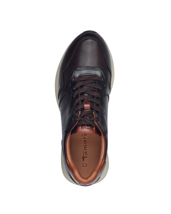 Tamaris Ανδρικά Sneakers Καφέ Σκούρο