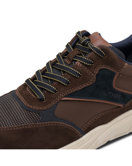 Τamaris Ανδρικά Δερμάτινα Sneakers Brown 1-13611-44 300 καφέ
