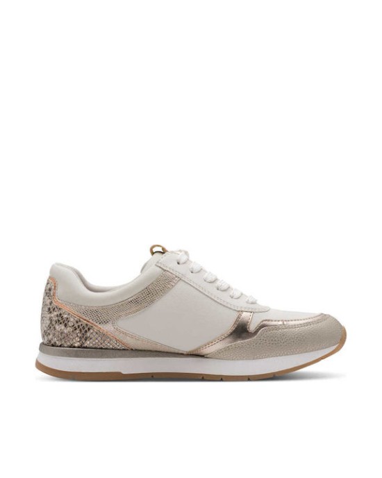 TamarisΓυναικεία Sneakers Ivory Struct