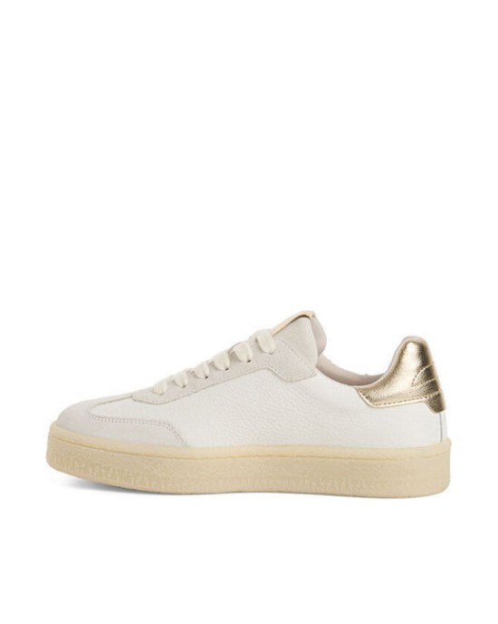 TamarisΓυναικεία Sneakers White / Lt Gold