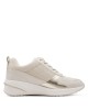 TamarisΓυναικεία Sneakers Ivory / Gold