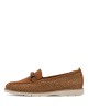 Tamaris Δερμάτινα Γυναικεία Loafers σε Ταμπά Χρώμα