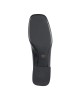 Tamaris Black Ανατομικά Δερμάτινα Loafers με τακούνι Μαύρα