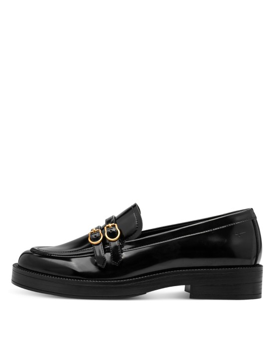 Tamaris Γυναικεία Loafers σε Μαύρο Χρώμα 1-24348-45-001