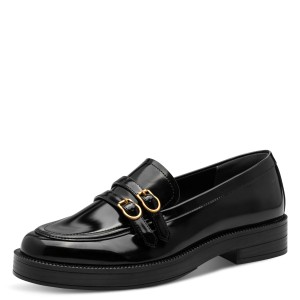 Tamaris Γυναικεία Loafers σε Μαύρο Χρώμα 1-24348-45-001 Tamaris Γυναικεία Loafers σε Μαύρο Χρώμα 1-24348-45-001