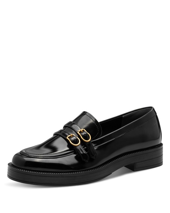 Tamaris Γυναικεία Loafers σε Μαύρο Χρώμα 1-24348-45-001