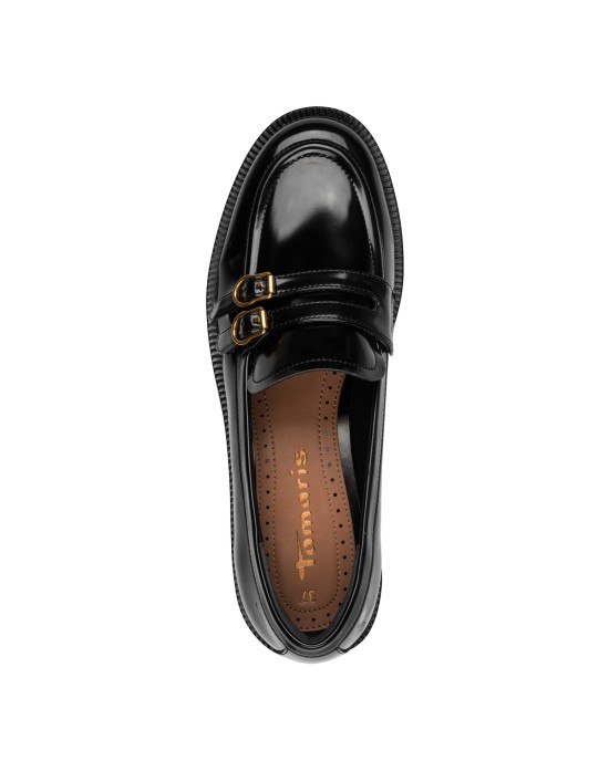 Tamaris Γυναικεία Loafers σε Μαύρο Χρώμα 1-24348-45-001