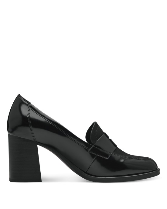 Tamaris Suede Γόβες με Μεσαίο Τακούνι Μαύρες