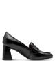 Tamaris Suede Γόβες με Μεσαίο Τακούνι Μαύρες