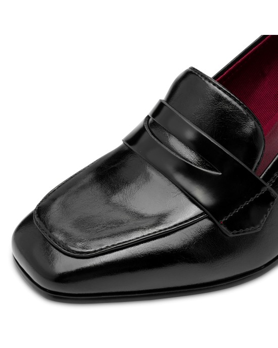 Tamaris Suede Γόβες με Μεσαίο Τακούνι Μαύρες