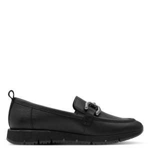 Tamaris Γυναικεία Loafers σε Μαύρο Χρώμα 1-24711-42-003 Tamaris Γυναικεία Loafers σε Μαύρο Χρώμα 1-24711-42-003