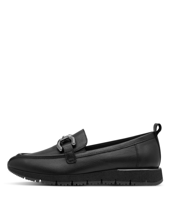 Tamaris Γυναικεία Loafers σε Μαύρο Χρώμα 1-24711-42-003