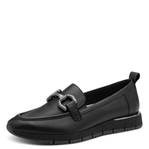 Tamaris Γυναικεία Loafers σε Μαύρο Χρώμα 1-24711-42-003 Tamaris Γυναικεία Loafers σε Μαύρο Χρώμα 1-24711-42-003