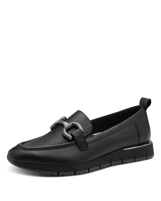 Tamaris Γυναικεία Loafers σε Μαύρο Χρώμα 1-24711-42-003